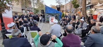 تصاویر/ تریبون آزاد مدرسه علمیه آیت الله نمازی خوی