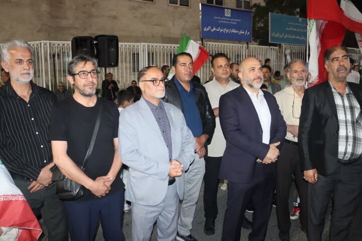 تصاویر/ پنجاه و ششمین شب راهپیمایی مردمی در باقرشهر