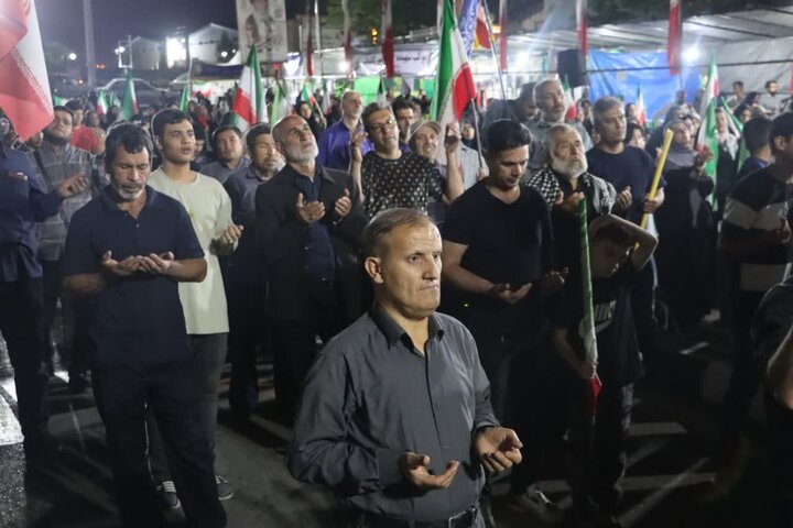 تصاویر/ پنجاه و ششمین شب راهپیمایی مردمی در باقرشهر