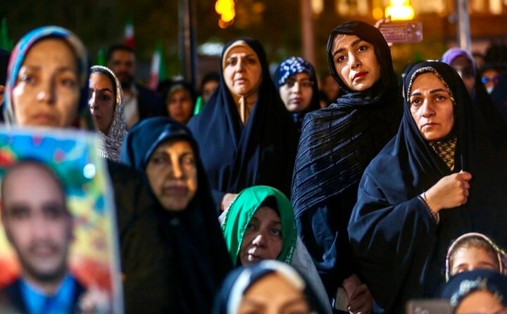 تصاویر/ اجتماع حمایت از وطن در منیریه تهران