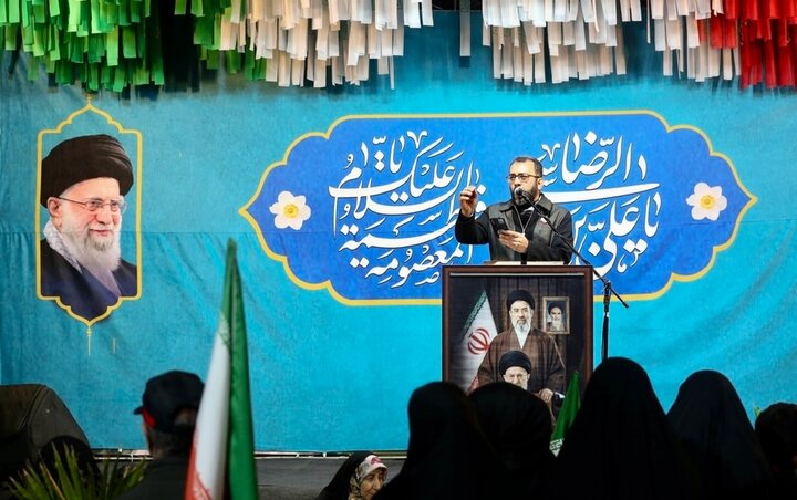 تصاویر/ اجتماع حمایت از وطن در منیریه تهران