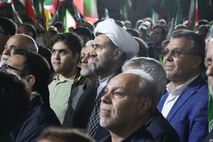 تصاویر/ تجمع باشکوه مردم اسلامشهر در شب پنجاه و ششم
