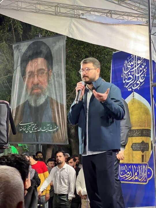 تصاویر/ برگزاری  پنجاه و ششمین اجتماع حماسی در میدان نبرد