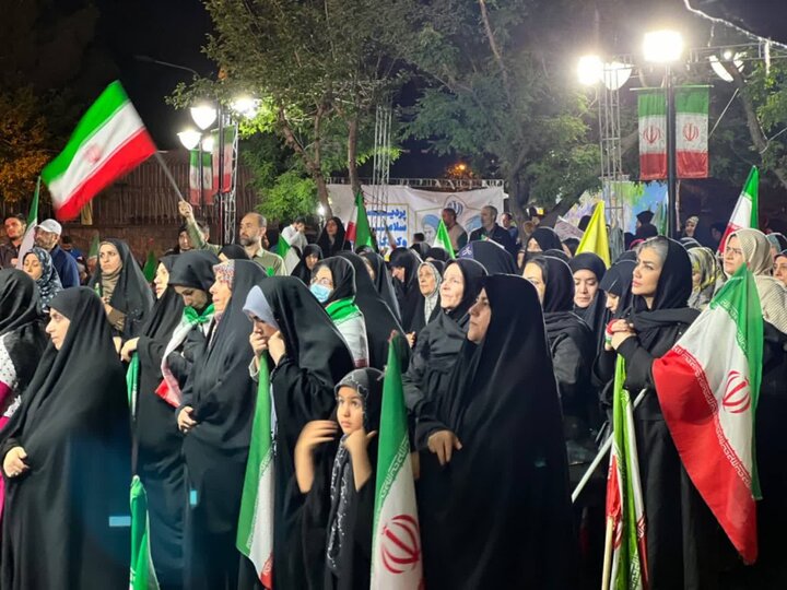 تصاویر/ برگزاری  پنجاه و ششمین اجتماع حماسی در میدان نبرد