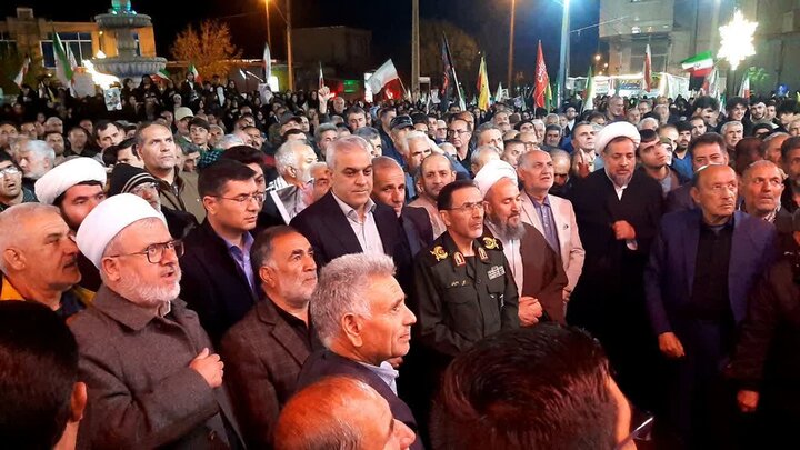 تصاویر/ پنجاه و شش شب، پنجاه و شش حماسه؛ مردم شهرستان شاهین دژ پای کار انقلاب