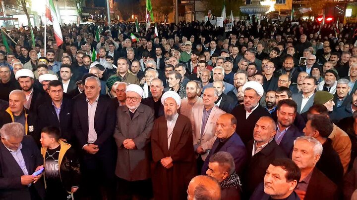 تصاویر/ پنجاه و شش شب، پنجاه و شش حماسه؛ مردم شهرستان شاهین دژ پای کار انقلاب