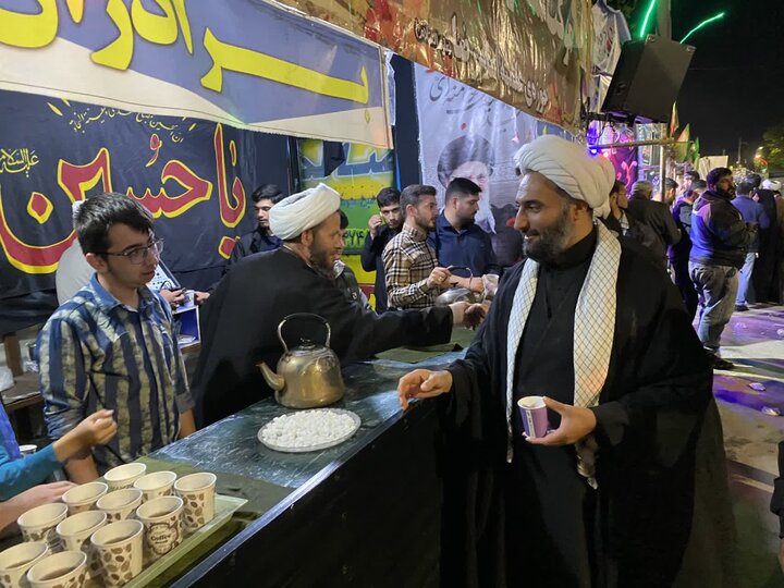 تصاویر/ استمرار فعالیت های جهادی طلاب میاندوآب در جنگ رمضان