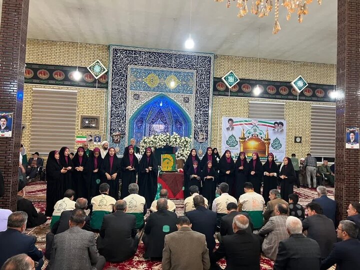 تصاویر/ حضور کاروان زیر سایه خورشید در شهرستان چایپاره