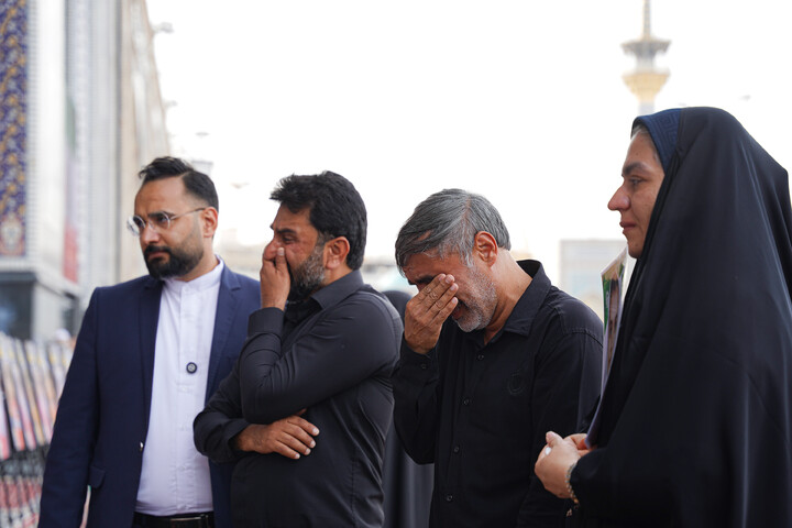 تصاویر/ محفل «فرشتگان مقاومت» در حرم رضوی