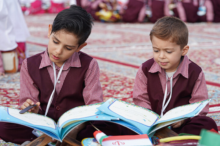 تصاویر/ محفل «فرشتگان مقاومت» در حرم رضوی