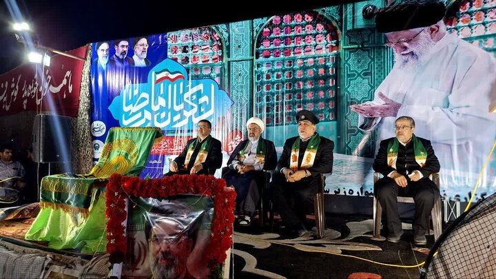 تصاویر/ گناوه میزبان خادمان امام رضا(ع)