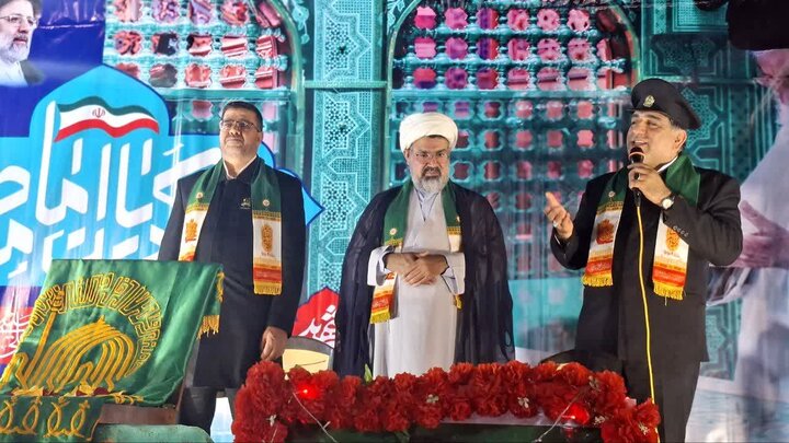 تصاویر/ گناوه میزبان خادمان امام رضا(ع)
