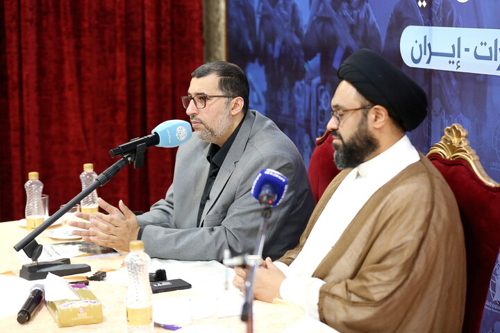 تصاویر/ نشست خبری میان جنگ و سرکوب