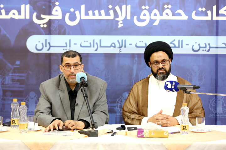 تصاویر/ نشست خبری میان جنگ و سرکوب