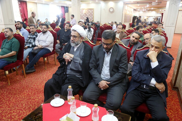 تصاویر/ نشست خبری میان جنگ و سرکوب