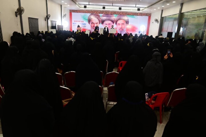 مچھلی پٹنم میں “شہید خامنہ ای اور نصرتِ امام (ع)” کے عنوان سے دو روزہ خواتین اسلامی ورکشاپ کا انعقاد