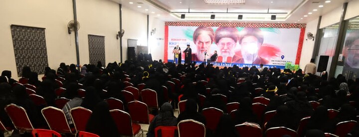مچھلی پٹنم میں “شہید خامنہ ای اور نصرتِ امام (ع)” کے عنوان سے دو روزہ خواتین اسلامی ورکشاپ کا انعقاد