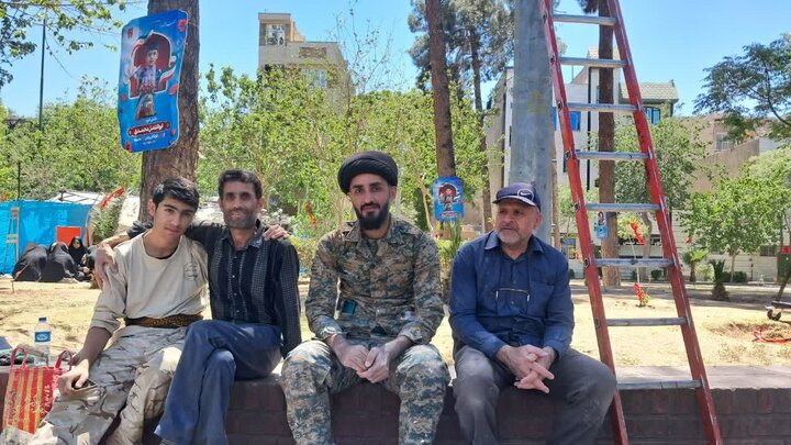 تصاویر/ فعالیت‌های عمرانی گروه جهادی حجت‌الاسلام احمد کافی کاشان به مردم آسیب‌دیده تهران