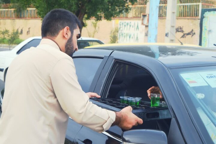 تصاویر/ ایستگاه صلواتی حوزه علمیه حضرت بقیة‌الله(عج) سفیران هدایت اندیمشک