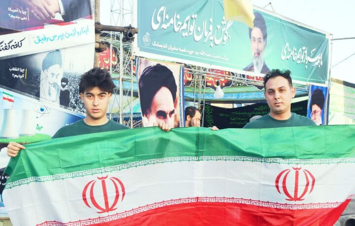 تصاویر/ ایستگاه صلواتی حوزه علمیه حضرت بقیة‌الله(عج) سفیران هدایت اندیمشک