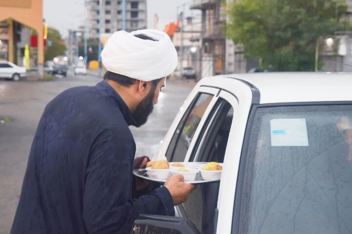 تصاویر/ ایستگاه صلواتی حوزه علمیه حضرت بقیة‌الله(عج) سفیران هدایت اندیمشک