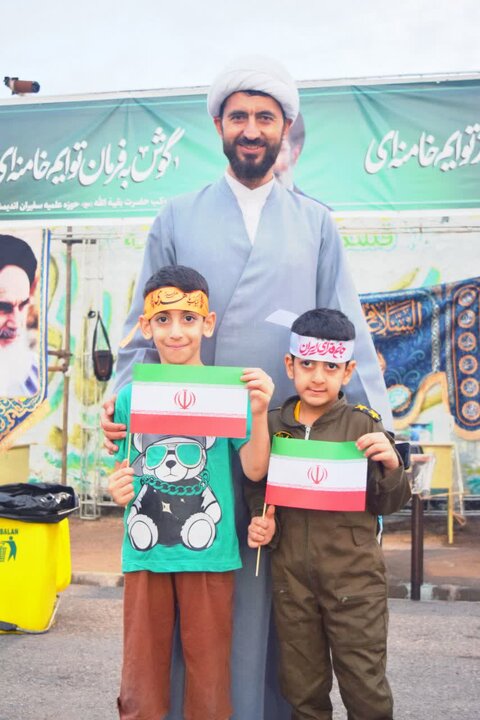 تصاویر/ ایستگاه صلواتی حوزه علمیه حضرت بقیة‌الله(عج) سفیران هدایت اندیمشک