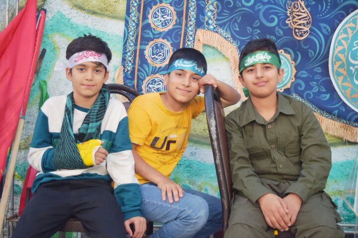 تصاویر/ ایستگاه صلواتی حوزه علمیه حضرت بقیة‌الله(عج) سفیران هدایت اندیمشک
