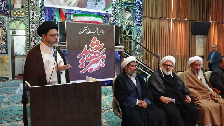 تصاویر/ مراسم تجلیل از شهدای رمضان در میاندوآب
