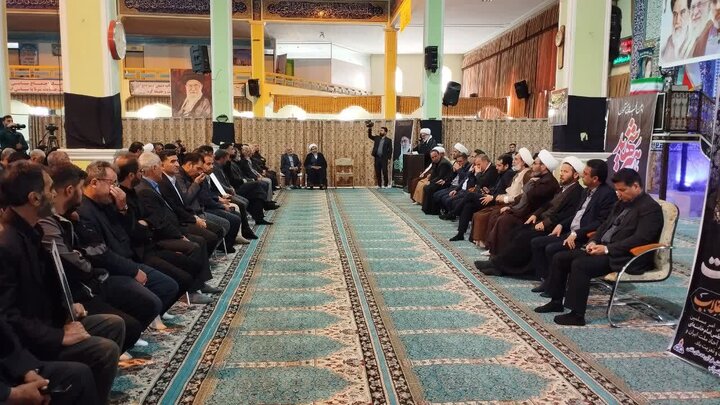 تصاویر/ مراسم تجلیل از شهدای رمضان در میاندوآب