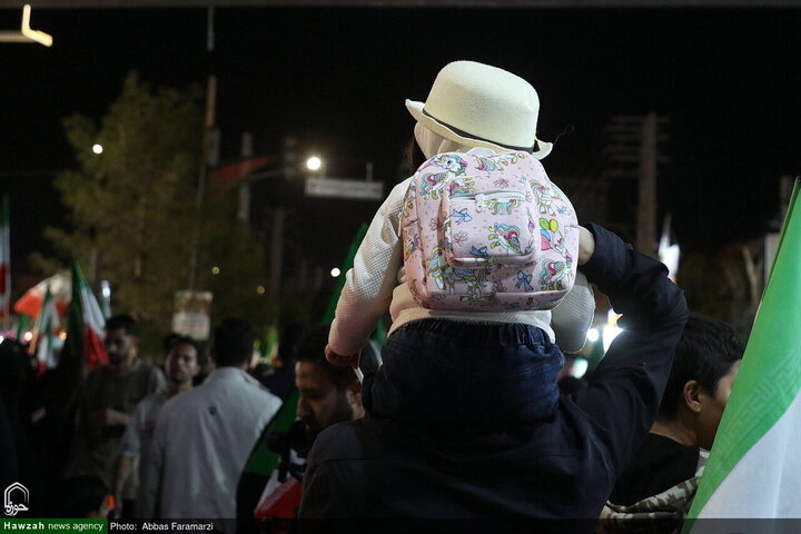Photos/ Qom : la résistance populaire s’affirme lors de la 55ème nuit de rassemblement