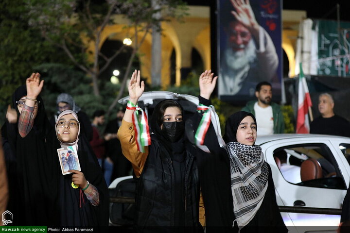 Photos/ Qom : la résistance populaire s’affirme lors de la 55ème nuit de rassemblement