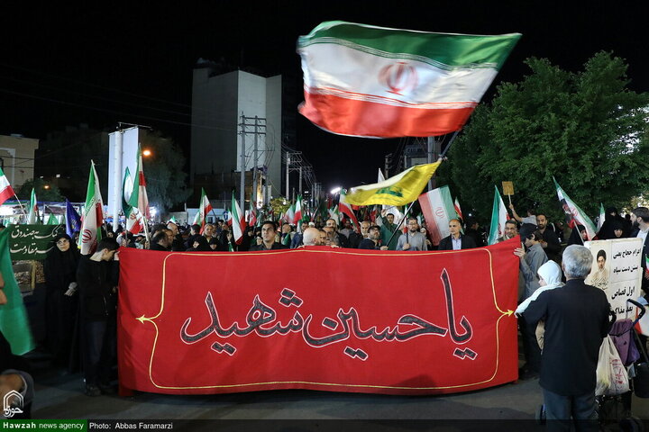 Photos/ Qom : la résistance populaire s’affirme lors de la 55ème nuit de rassemblement