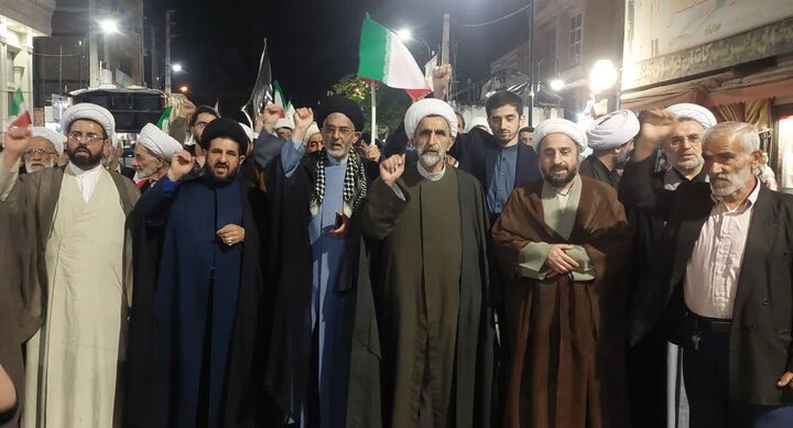 تصاویر/ راهپیمایی علما و روحانیت شهرستان بهشهر