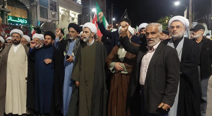 تصاویر/ راهپیمایی علما و روحانیت شهرستان بهشهر
