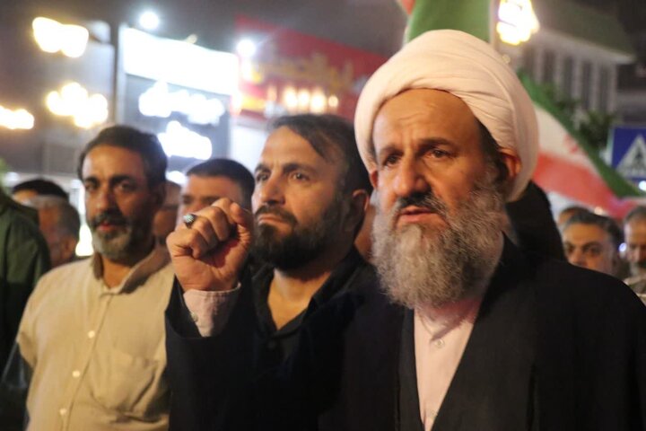 تصاویر/ پنجاه و هشتمین شب اجتماع مردمی در قرچک