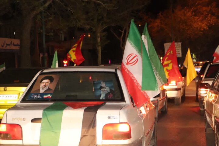 تصاویر/ کاروان خودرویی طلاب مدرسه علمیه امام خامنه‌ای ارومیه