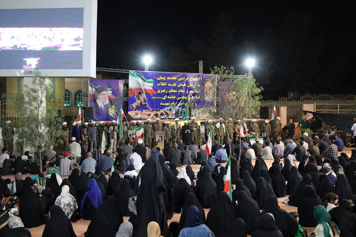 تصاویر/ رژه موتوری طلاب و روحانیون شهرستان زاهدان