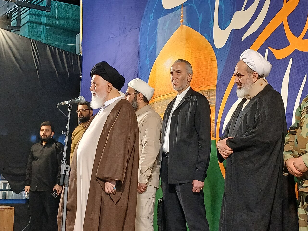 سخنرانی آیت الله علم الهدی در اجتماع مردمی میدان شریعتی  مشهد