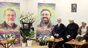 Hommage à la Résistance : L’Ayatollah Arafi rencontre la famille du Martyr Dr. Ali Larijani