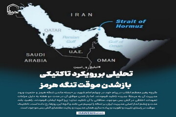 عکس نوشت| تحلیلی بر رویکرد تاکتیکی بازشدن موقت تنگه هرمز