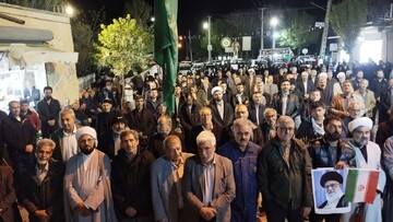 تصاویر/ پنجاه و هفتمین شب خونخواهی سیدالشهدای انقلاب در شهرستان باروق