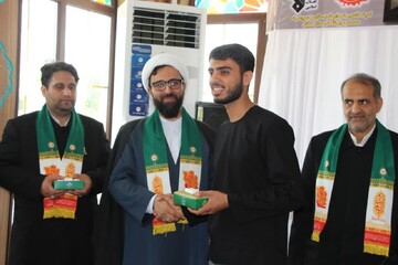 تصاویر/ تجلیل از موکب‌داران کنگان و بنک
