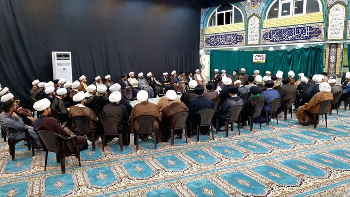 تصاویر/جلسه هم اندیشی با عضو مجلس خبرگان رهبری در خوزستان