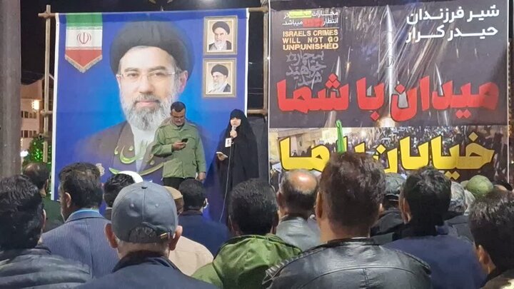تصاویر/ اجتماع باشکوه مردم سرخ رود