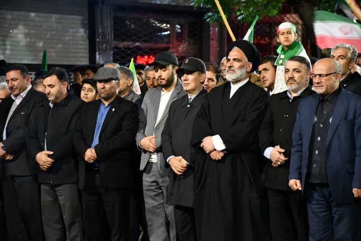 تصاویر/ خونخواهی رهبر شهید انقلاب در پنجاه و هفتمین تجمع مردمی شهرستان  سلماس