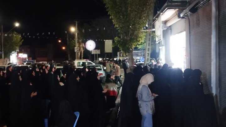 تصاویر/ پنجاه و هفتمین شب خونخواهی سیدالشهدای انقلاب در شهرستان باروق