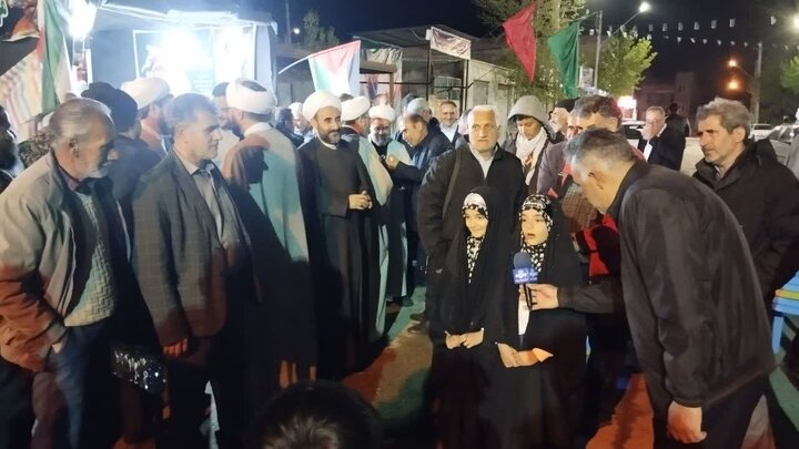 تصاویر/ پنجاه و هفتمین شب خونخواهی سیدالشهدای انقلاب در شهرستان باروق
