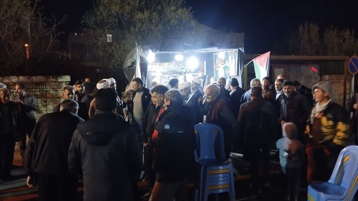 تصاویر/ پنجاه و هفتمین شب خونخواهی سیدالشهدای انقلاب در شهرستان باروق