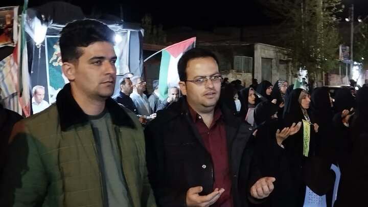 تصاویر/ پنجاه و هفتمین شب خونخواهی سیدالشهدای انقلاب در شهرستان باروق