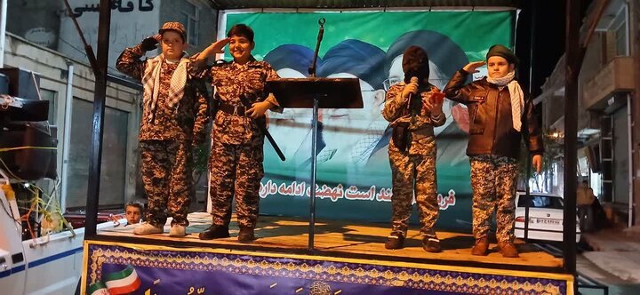 تصاویر/ پنجاه و هفتمین شب خونخواهی سیدالشهدای انقلاب در شهرستان باروق